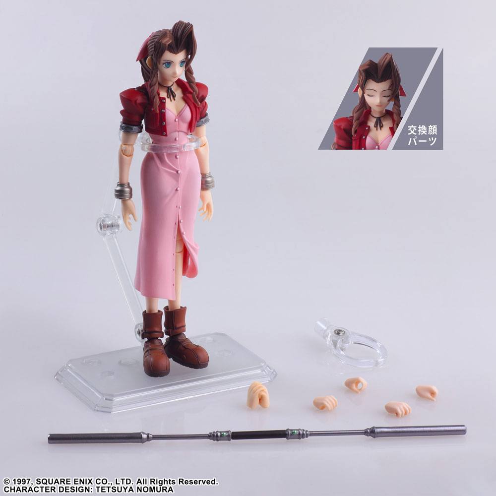AERITH GAINSBOROUGH – FINAL FANTASY VII BRING ARTS FIGURA 14 CM (SQUARE ENIX)
