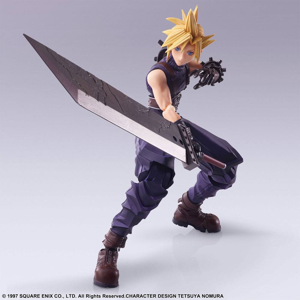 CLOUD STRIFE – FINAL FANTASY VII BRING ARTS FIGURA 15 CM (SQUARE ENIX)