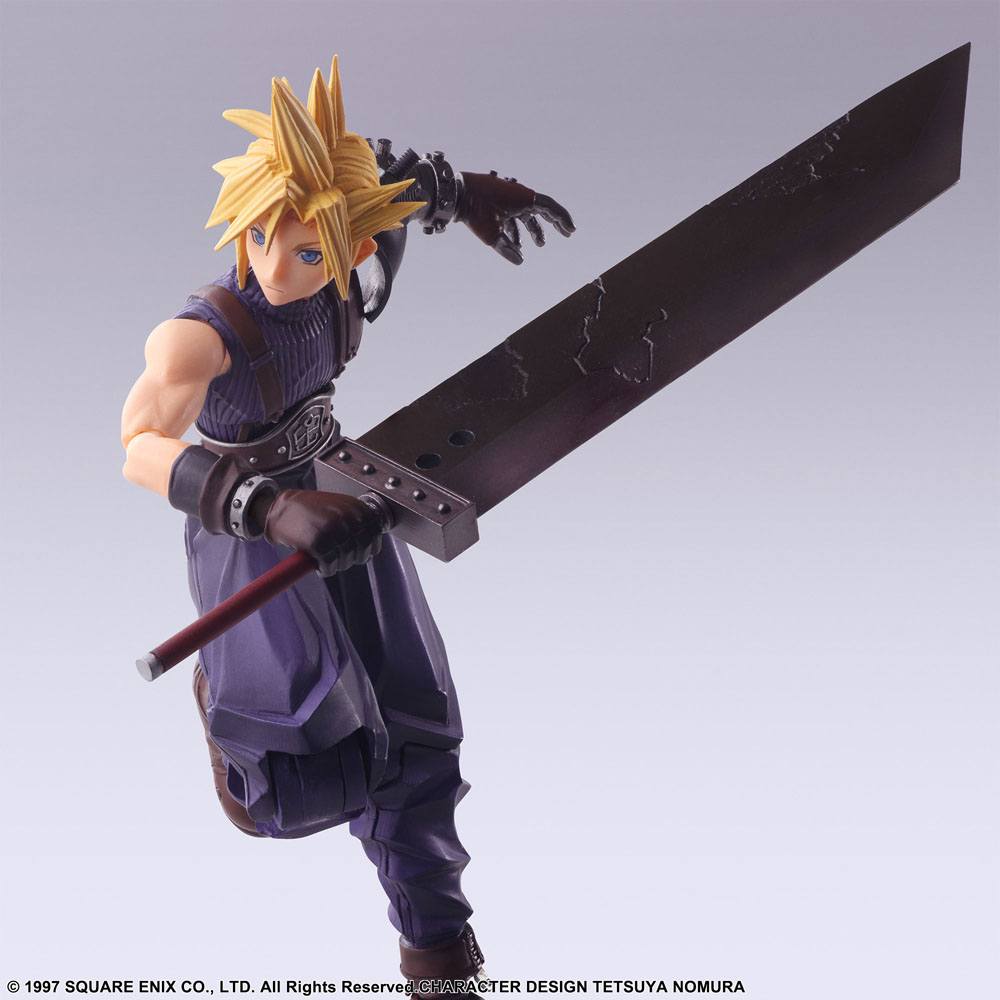 CLOUD STRIFE – FINAL FANTASY VII BRING ARTS FIGURA 15 CM (SQUARE ENIX)