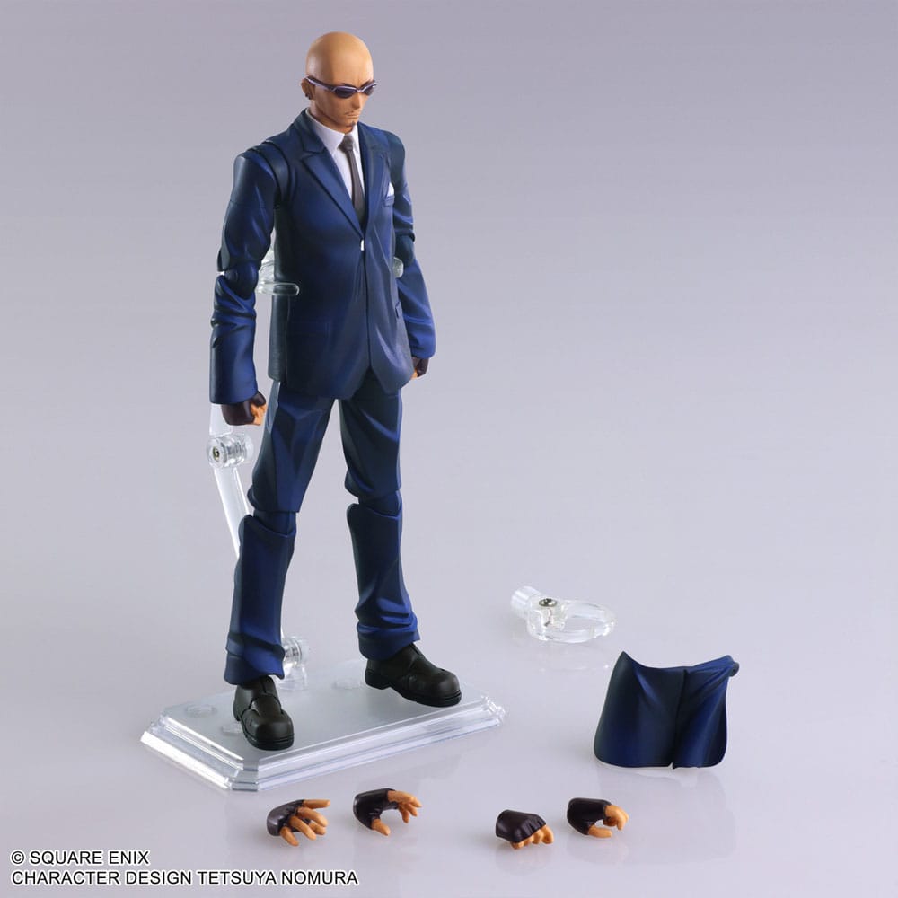 RUDE – FINAL FANTASY VII BRING ARTS FIGURA 16 CM (SQUARE ENIX – FINAL FANTASY)