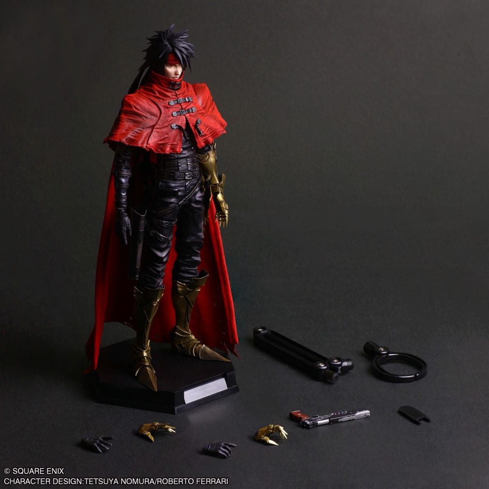 VINCENT VALENTINE – FINAL FANTASY VII REBIRTH PLAY ARTS KAI FIGURA 28 CM (SQUARE ENIX)