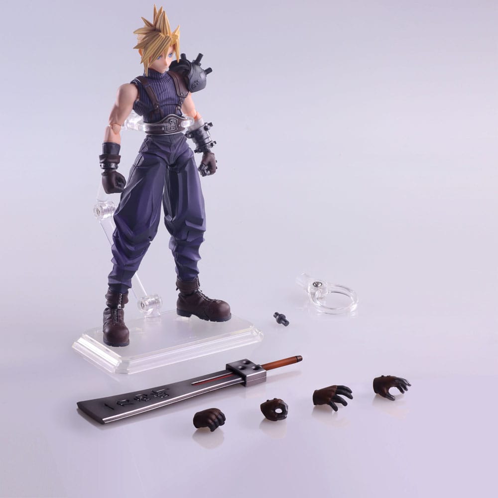 FINAL FANTASY VII – BRING ARTS FIGURA CLOUD STRIFE HARDEDGE VER. 15 CM (SQUARE ENIX)