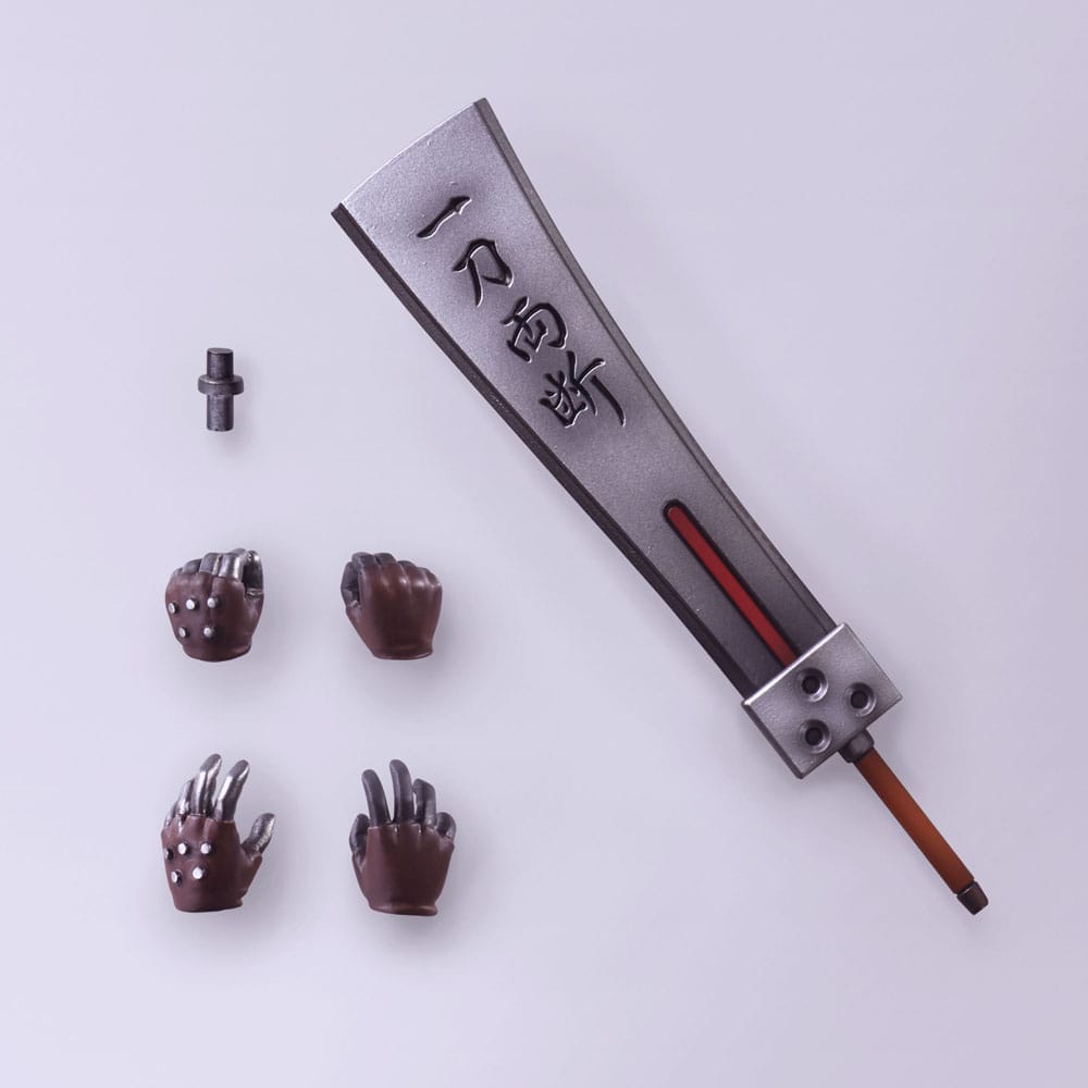 FINAL FANTASY VII – BRING ARTS FIGURA CLOUD STRIFE HARDEDGE VER. 15 CM (SQUARE ENIX)