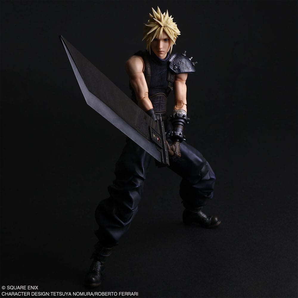 CLOUD STRIFE 27 CM – FINAL FANTASY VII REBIRTH PLAY ARTS SHIN FIGURE (SQUARE ENIX)