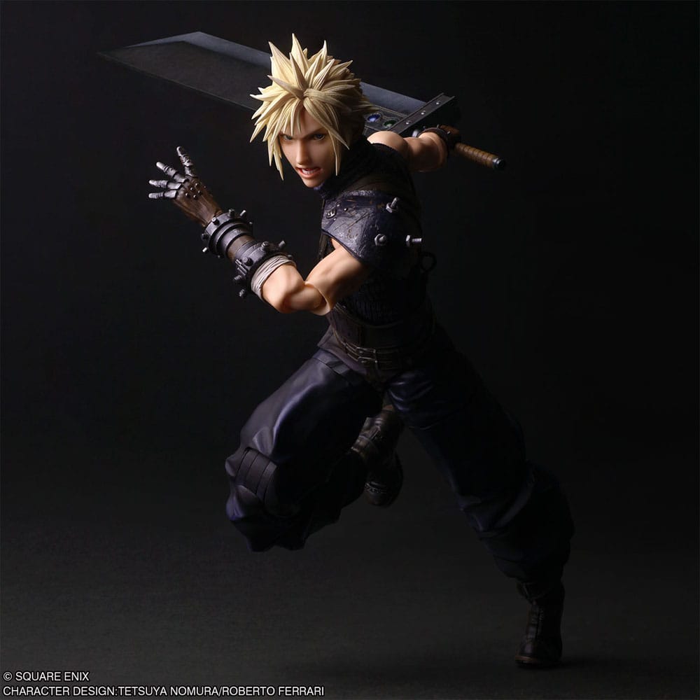 CLOUD STRIFE 27 CM – FINAL FANTASY VII REBIRTH PLAY ARTS SHIN FIGURE (SQUARE ENIX)