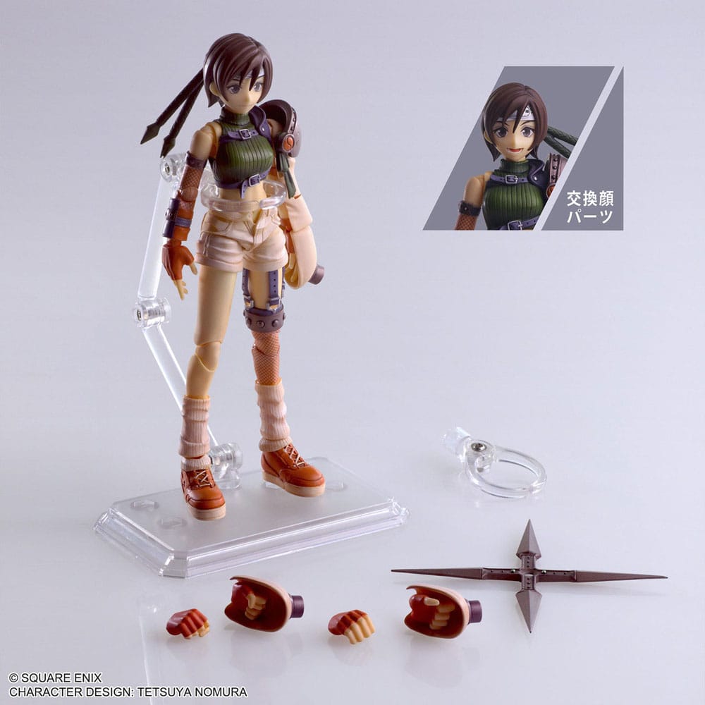 YUFFIE KISARAGI – FINAL FANTASY VII BRING ARTS FIGURA 13 CM (SQUARE ENIX)