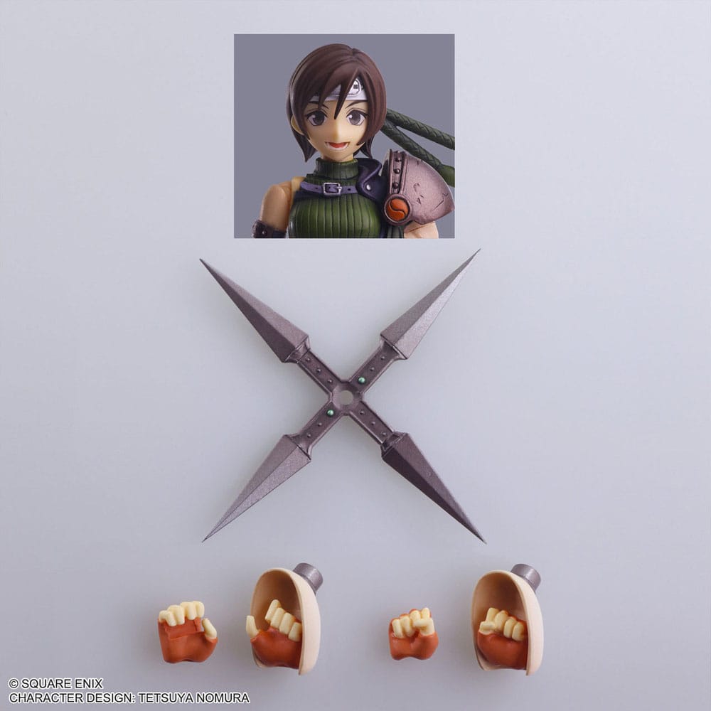 YUFFIE KISARAGI – FINAL FANTASY VII BRING ARTS FIGURA 13 CM (SQUARE ENIX)