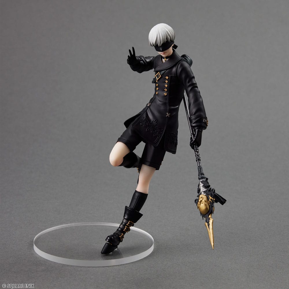 9S – NIER:AUTOMATA PVC STATUE FORM-ISM 17 CM (SQUARE ENIX – NIER)