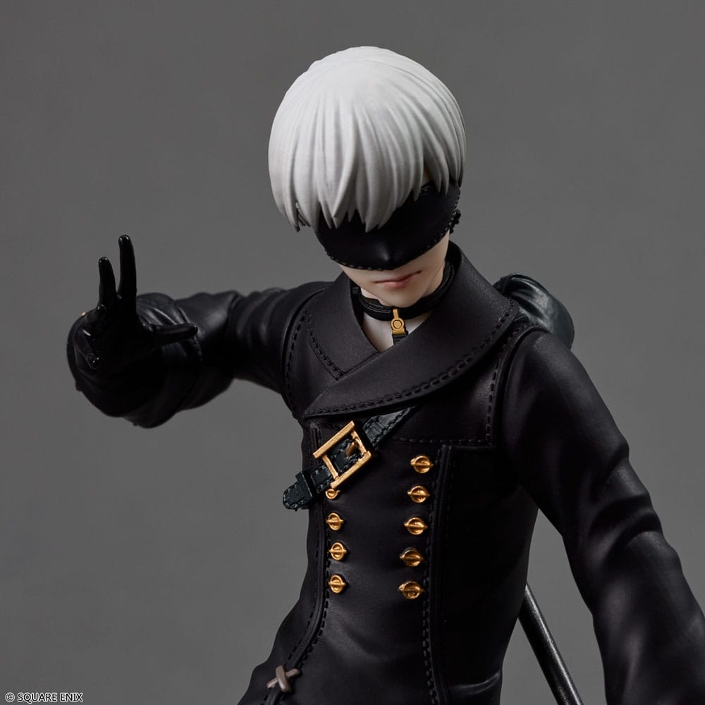 9S – NIER:AUTOMATA PVC STATUE FORM-ISM 17 CM (SQUARE ENIX – NIER)