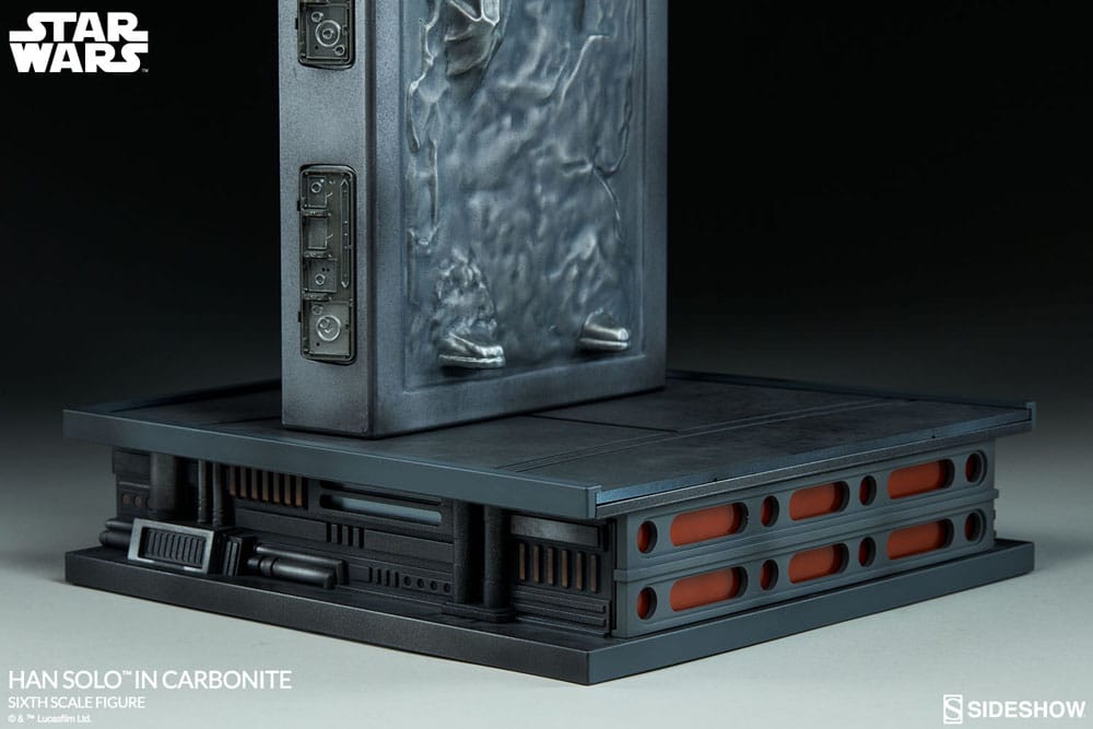 HAN SOLO EN CARBONITA 1/6 – STAR WARS – FIGURA SIDESHOW 38 CM