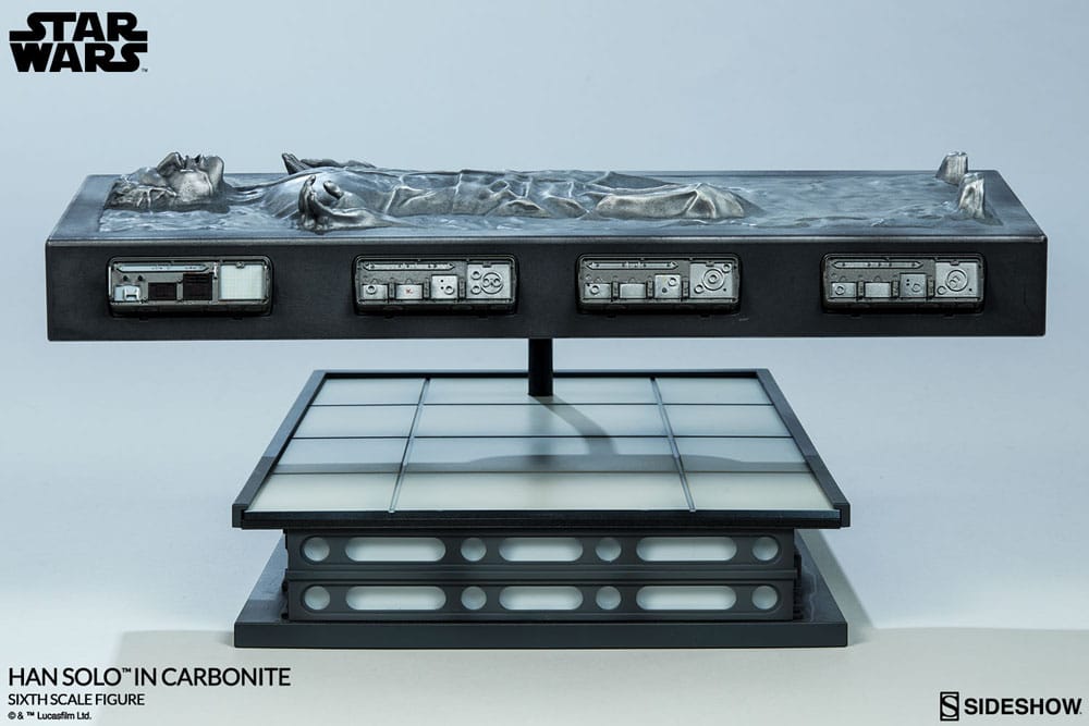 HAN SOLO EN CARBONITA 1/6 – STAR WARS – FIGURA SIDESHOW 38 CM