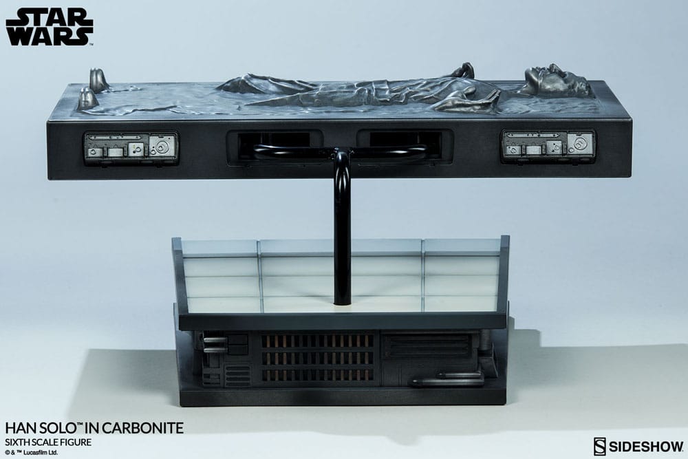 HAN SOLO EN CARBONITA 1/6 – STAR WARS – FIGURA SIDESHOW 38 CM