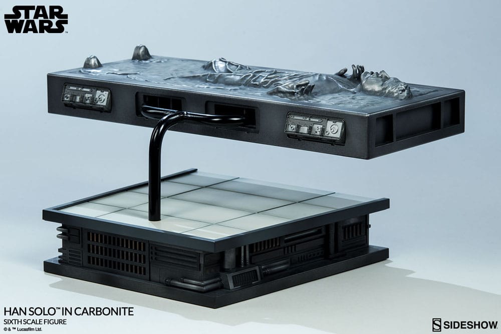 HAN SOLO EN CARBONITA 1/6 – STAR WARS – FIGURA SIDESHOW 38 CM