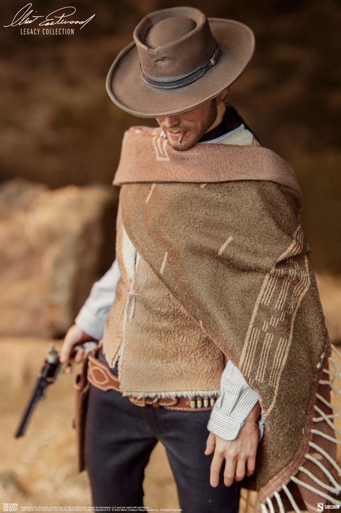 THE MAN WITH NO NAME 1/6 – CLINT EASTWOOD – LEGACY COLLECTION SIDESHOW 30 CM