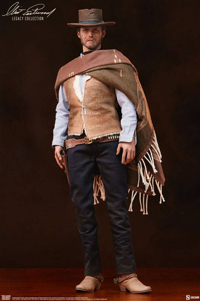 THE MAN WITH NO NAME 1/6 – CLINT EASTWOOD – LEGACY COLLECTION SIDESHOW 30 CM