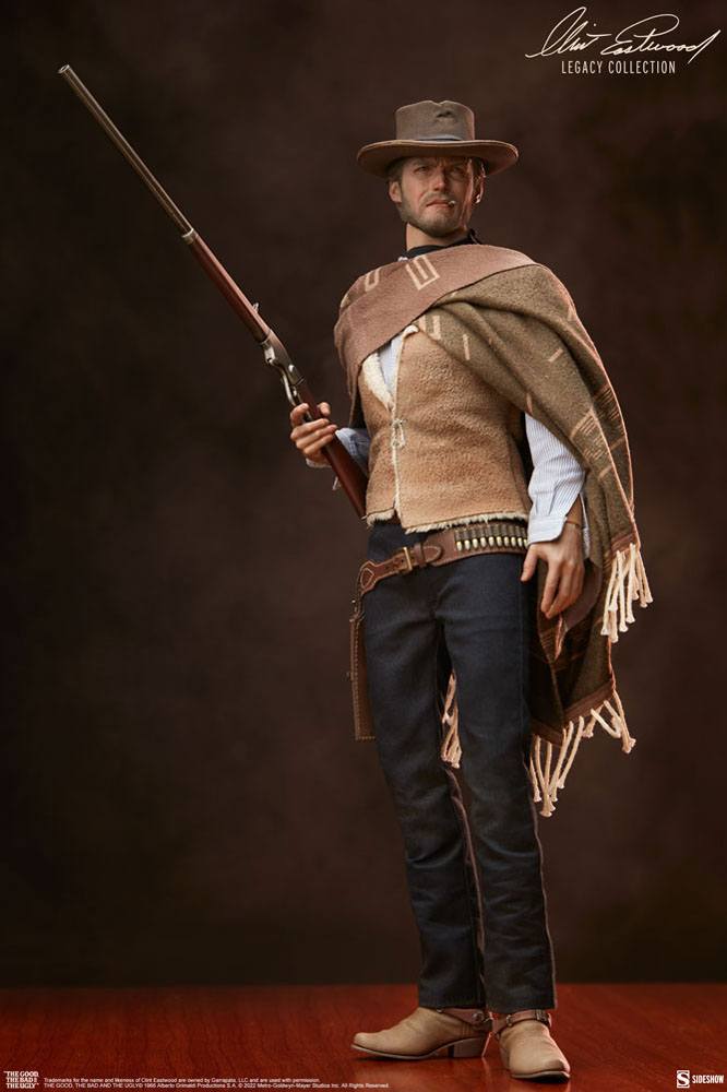 THE MAN WITH NO NAME 1/6 – CLINT EASTWOOD – LEGACY COLLECTION SIDESHOW 30 CM