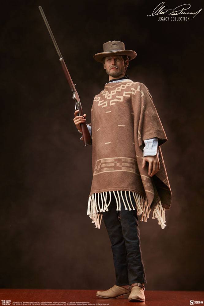 THE MAN WITH NO NAME 1/6 – CLINT EASTWOOD – LEGACY COLLECTION SIDESHOW 30 CM