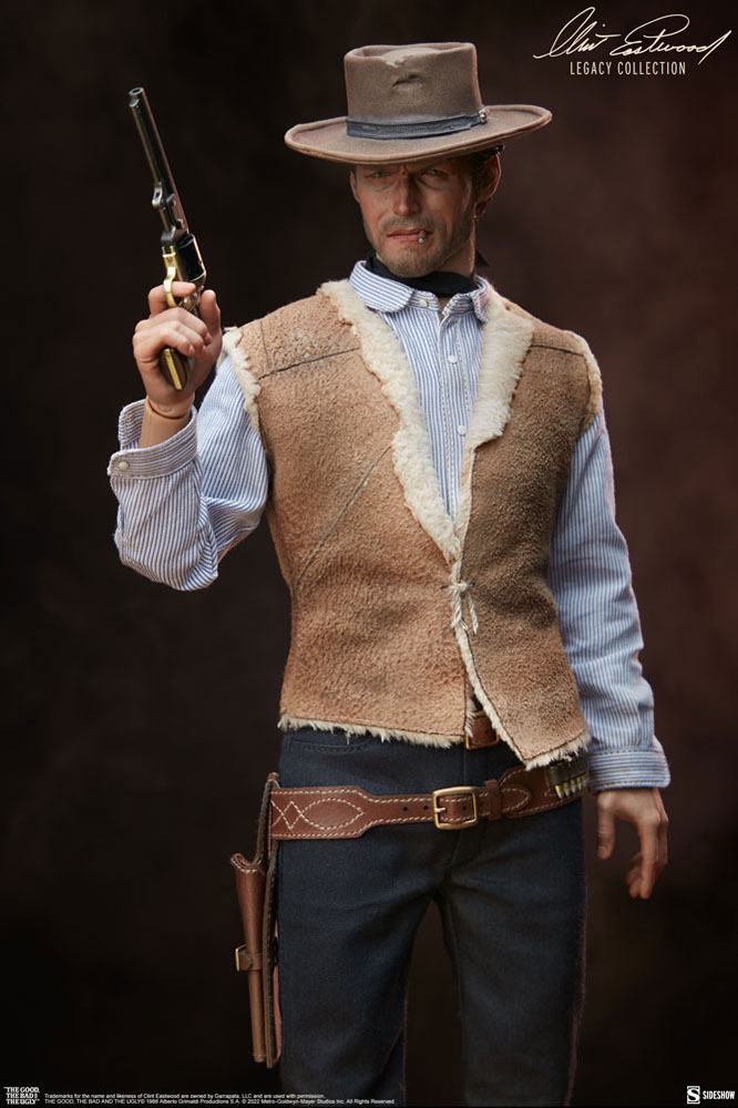 THE MAN WITH NO NAME 1/6 – CLINT EASTWOOD – LEGACY COLLECTION SIDESHOW 30 CM