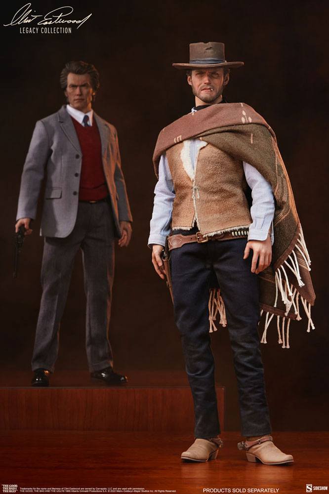 THE MAN WITH NO NAME 1/6 – CLINT EASTWOOD – LEGACY COLLECTION SIDESHOW 30 CM