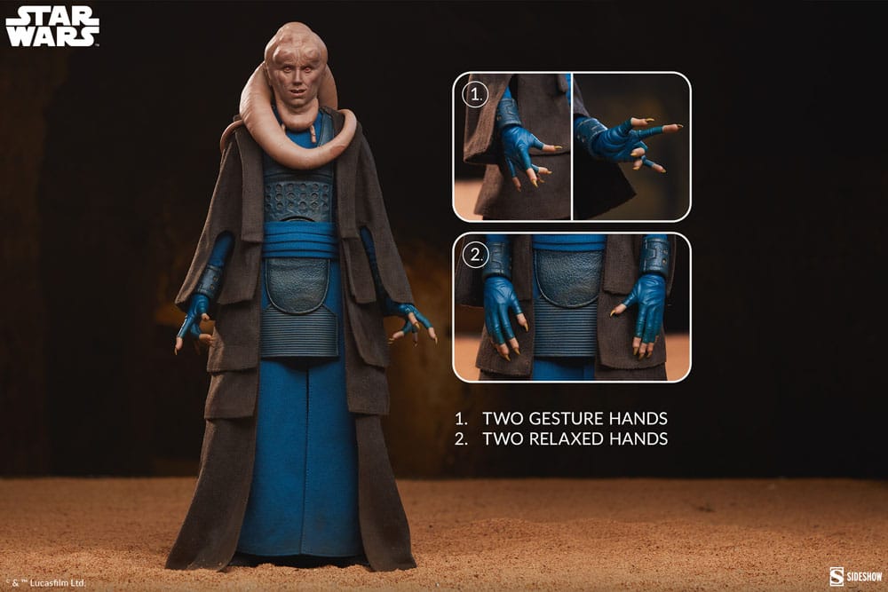 BIB FORTUNA – FIGURA STAR WARS: EPISODIO VI 1/6 32 CM (SIDESHOW COLLECTIBLES)