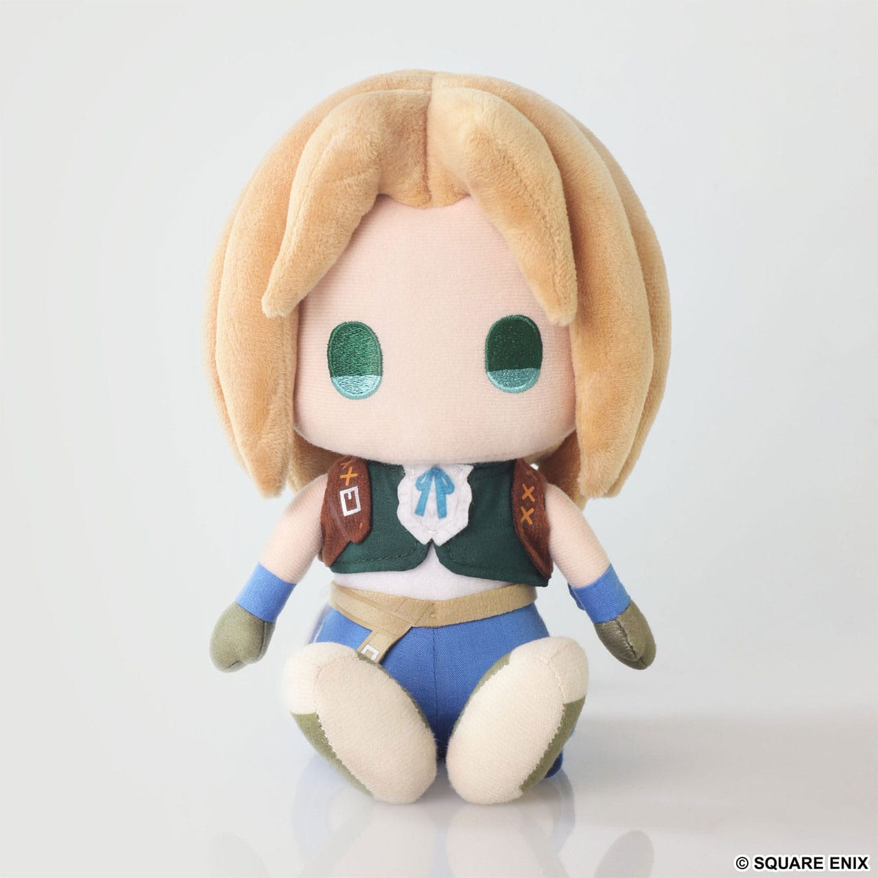 Peluche Yitán Tribal Final Fantasy IX 19 cm – Detalle de ojos bordados y traje fiel al videojuego.