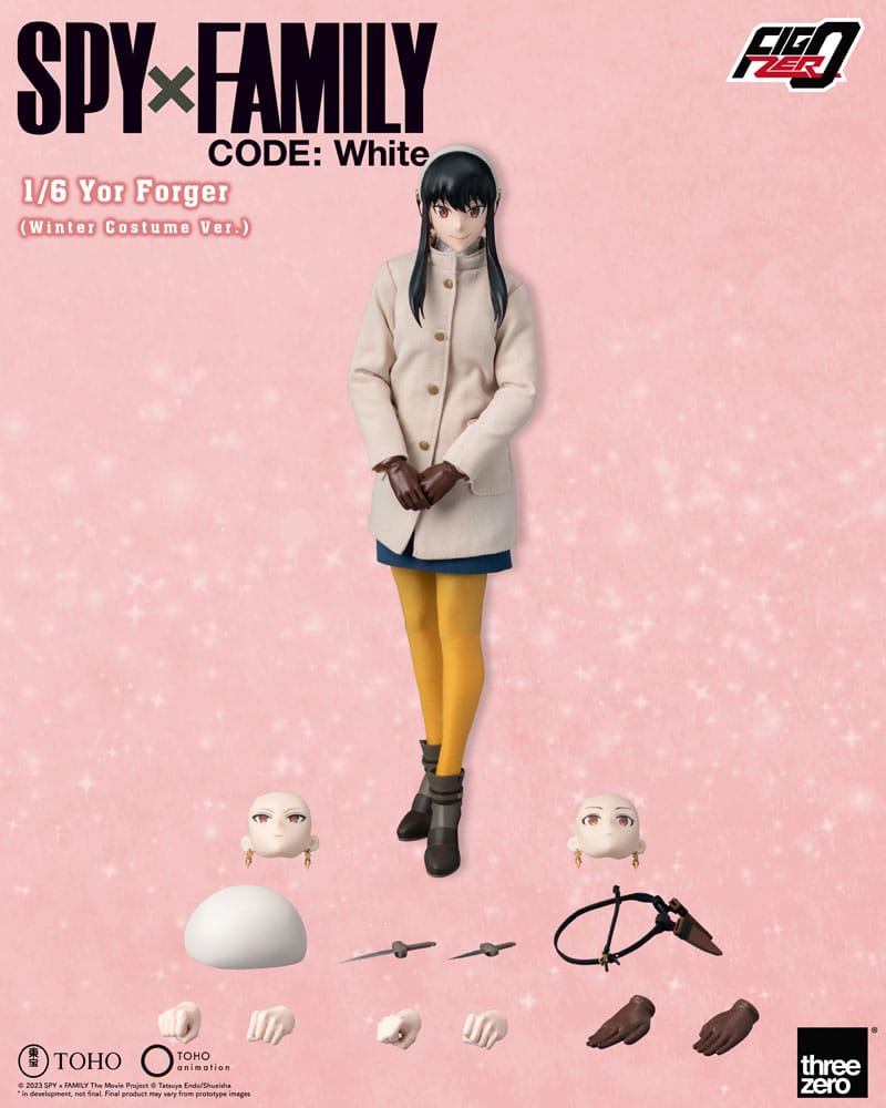 Figura Yor Forger con abrigo de invierno β Spy x Family