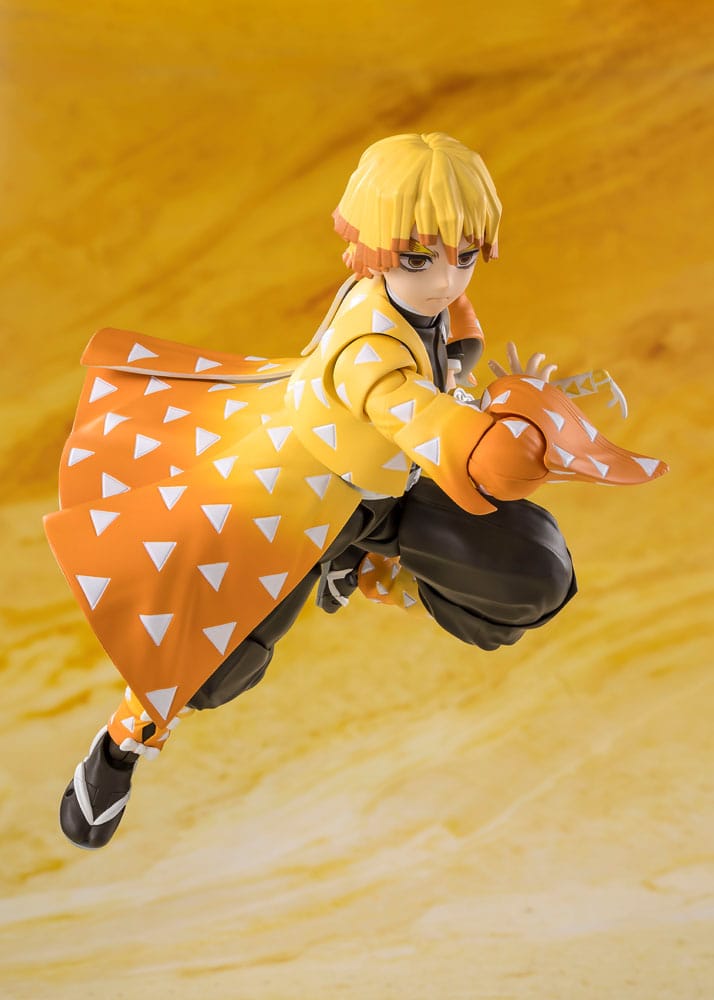 Accesorios y expresiones intercambiables de la figura Zenitsu – S.H. Figuarts