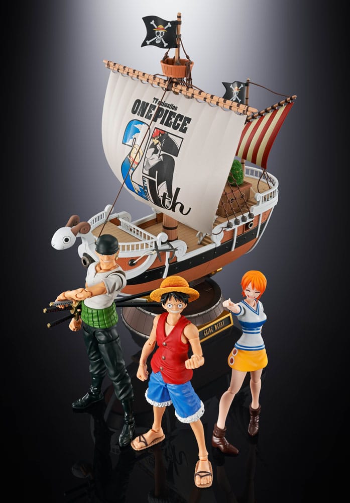 Detalle del rostro y torso de Roronoa Zoro – Figura coleccionista articulada