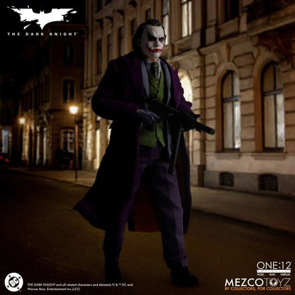 JOKER THE DARK KNIGHT ONE:12 COLLECTIVE FIGURA 17 CM MEZCO TOYZ