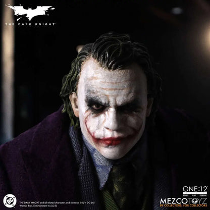 JOKER THE DARK KNIGHT ONE:12 COLLECTIVE FIGURA 17 CM MEZCO TOYZ