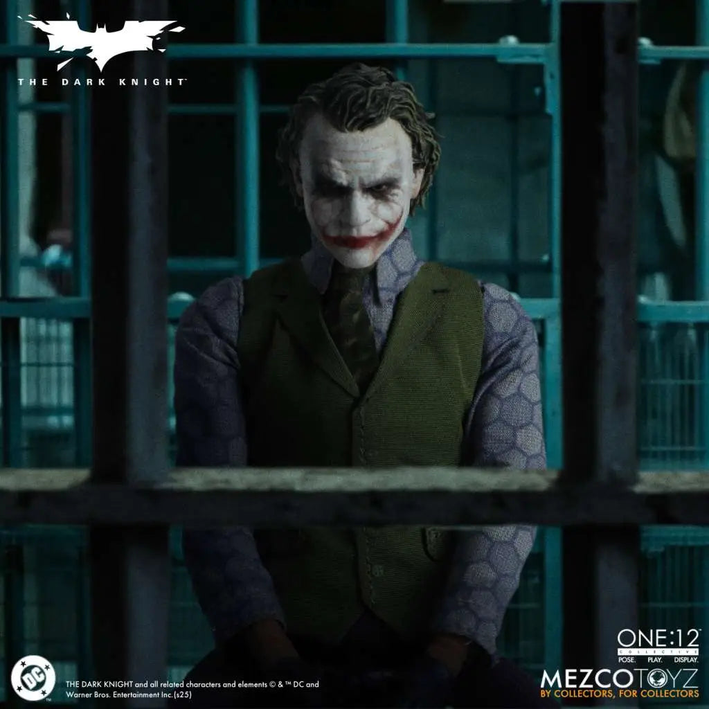 JOKER THE DARK KNIGHT ONE:12 COLLECTIVE FIGURA 17 CM MEZCO TOYZ
