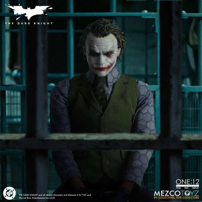 JOKER THE DARK KNIGHT ONE:12 COLLECTIVE FIGURA 17 CM MEZCO TOYZ