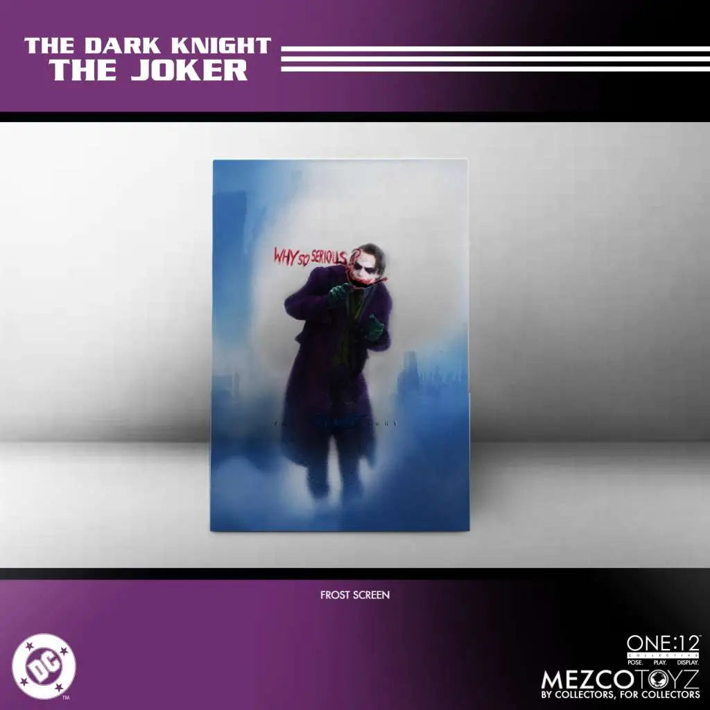 JOKER THE DARK KNIGHT ONE:12 COLLECTIVE FIGURA 17 CM MEZCO TOYZ