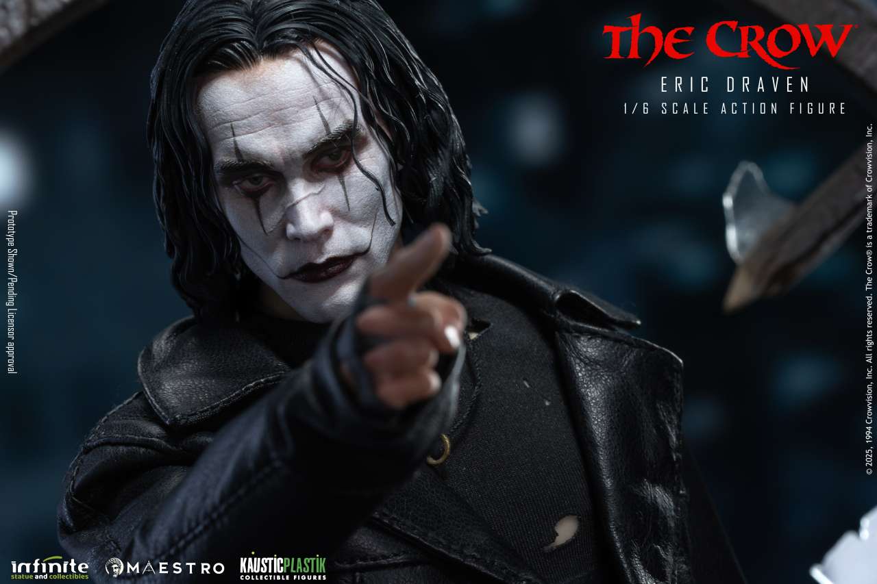 THE CROW – ERIC DRAVEN FIGURA 1/6 STANDARD (INFINITE STATUE & COLLECTIBLES – MAESTRO LINE)