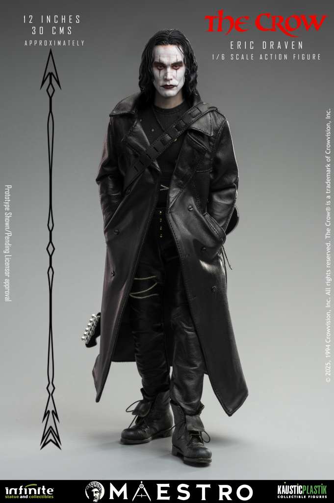 THE CROW – ERIC DRAVEN FIGURA 1/6 STANDARD (INFINITE STATUE & COLLECTIBLES – MAESTRO LINE)