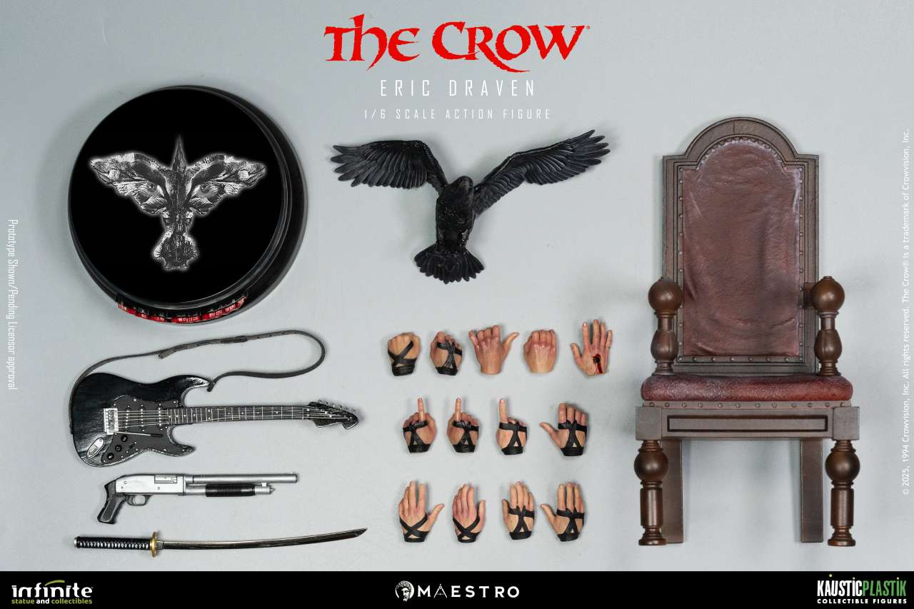 THE CROW – ERIC DRAVEN FIGURA 1/6 STANDARD (INFINITE STATUE & COLLECTIBLES – MAESTRO LINE)