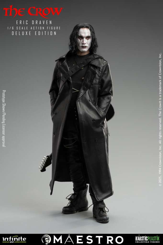 THE CROW – ERIC DRAVEN FIGURA 1/6 DELUXE (INFINITE STATUE & COLLECTIBLES – MAESTRO LINE)