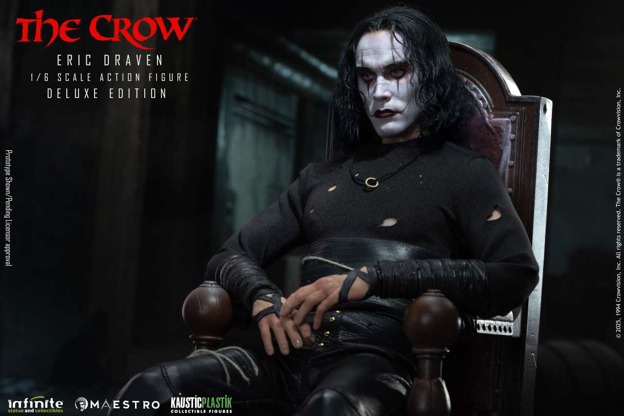 THE CROW – ERIC DRAVEN FIGURA 1/6 DELUXE (INFINITE STATUE & COLLECTIBLES – MAESTRO LINE)