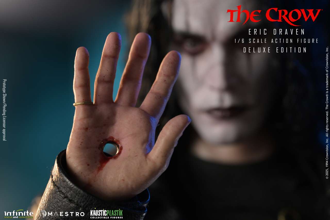 THE CROW – ERIC DRAVEN FIGURA 1/6 DELUXE (INFINITE STATUE & COLLECTIBLES – MAESTRO LINE)