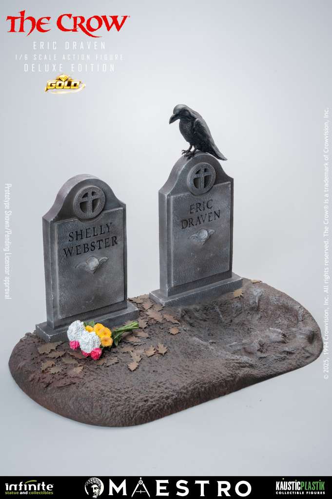 THE CROW – ERIC DRAVEN FIGURA 1/6 DELUXE GOLD (INFINITE STATUE & COLLECTIBLES – MAESTRO LINE)