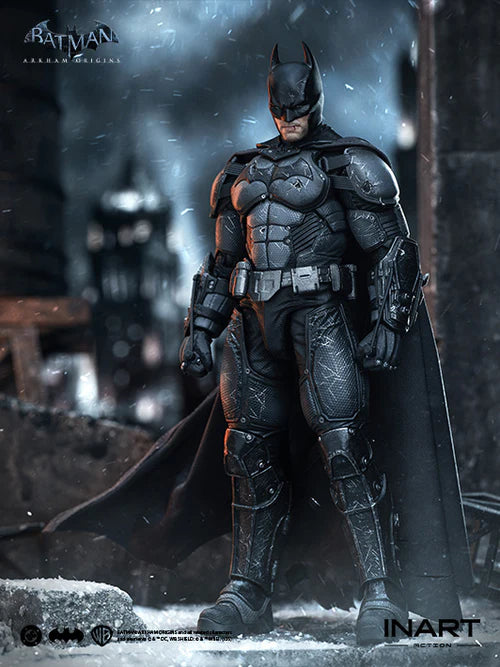 BATMAN BATTLE DAMAGED ARKHAM ORIGINS FIGURA 1/12 INART ACTION