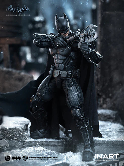 BATMAN BATTLE DAMAGED ARKHAM ORIGINS FIGURA 1/12 INART ACTION