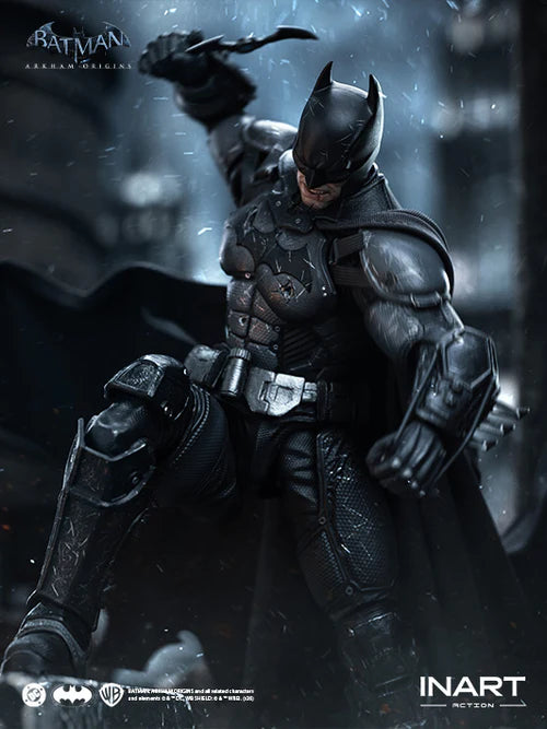 BATMAN BATTLE DAMAGED ARKHAM ORIGINS FIGURA 1/12 INART ACTION