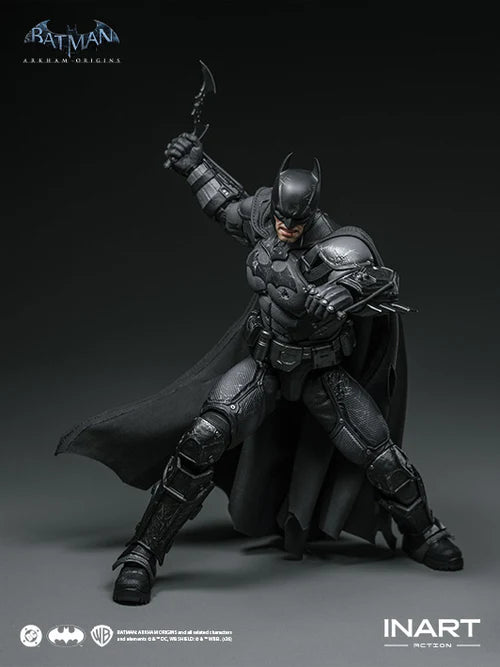 BATMAN BATTLE DAMAGED ARKHAM ORIGINS FIGURA 1/12 INART ACTION