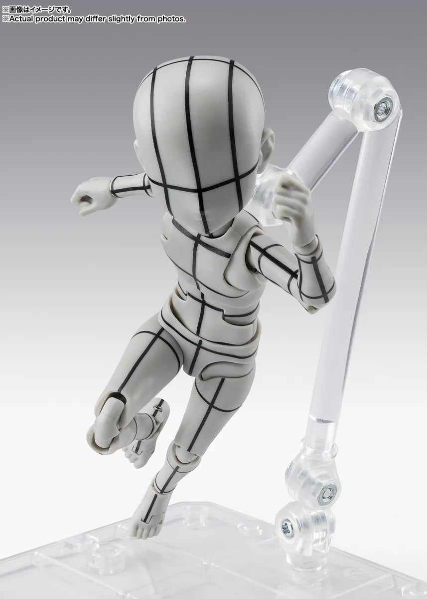 BODY-KUN KEN SUGIMORI WIREFRAME GRAY S.H.FIGUARTS BANDAI