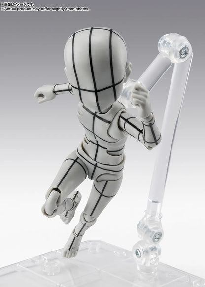 BODY-KUN KEN SUGIMORI WIREFRAME GRAY S.H.FIGUARTS BANDAI