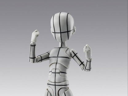 BODY-KUN KEN SUGIMORI WIREFRAME GRAY S.H.FIGUARTS BANDAI