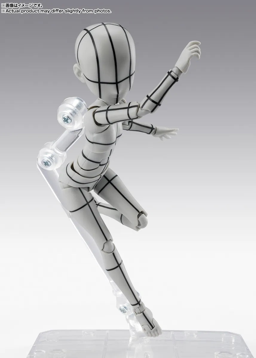 BODY-CHAN KEN SUGIMORI WIREFRAME GRAY S.H.FIGUARTS BANDAI