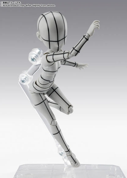 BODY-CHAN KEN SUGIMORI WIREFRAME GRAY S.H.FIGUARTS BANDAI