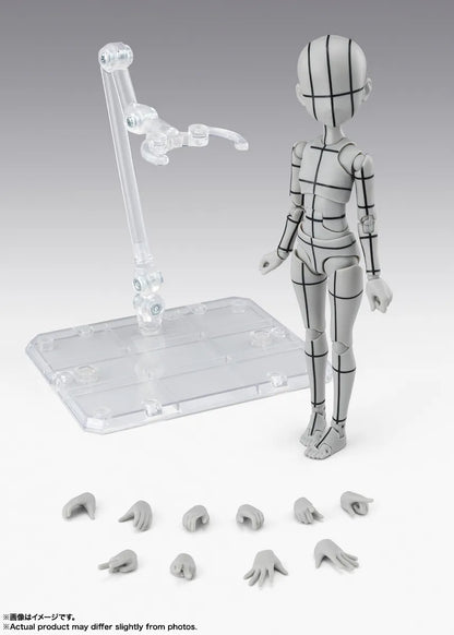 BODY-CHAN KEN SUGIMORI WIREFRAME GRAY S.H.FIGUARTS BANDAI